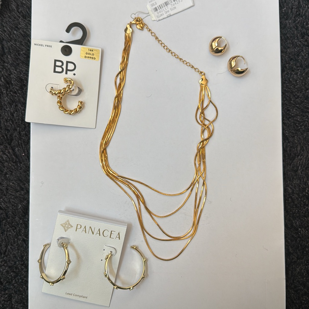 120 Jewelry Bundle Panacea Bp Carolee Layered Necklace Earrings 30$